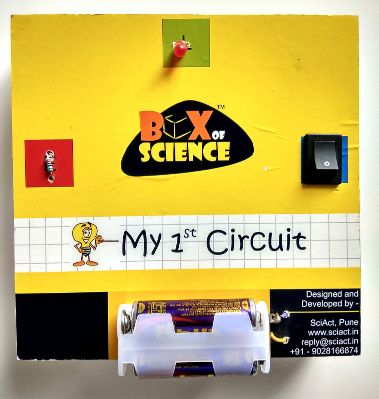 box of science My First Circuit Kit(Multicolor)