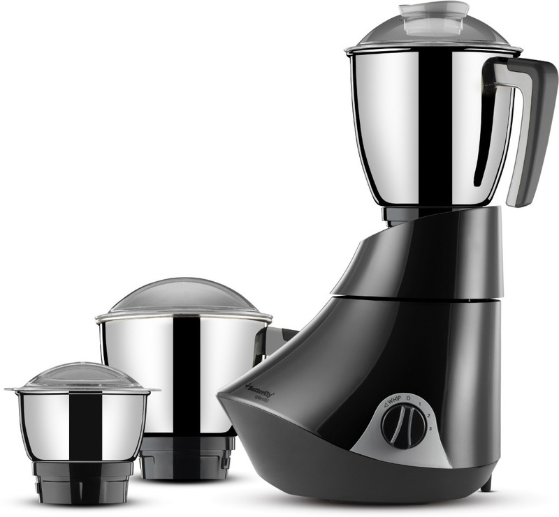 Butterfly Splendid 750 W Mixer Grinder(Grey, 3 Jars)