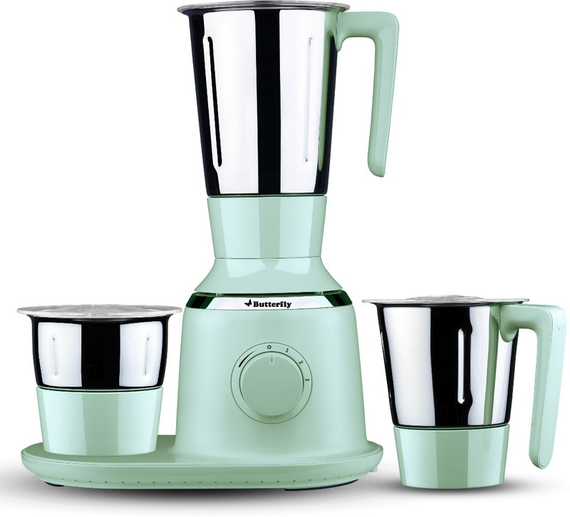 Butterfly Spectra Green 750 W Mixer Grinder(Green, 3 Jars)