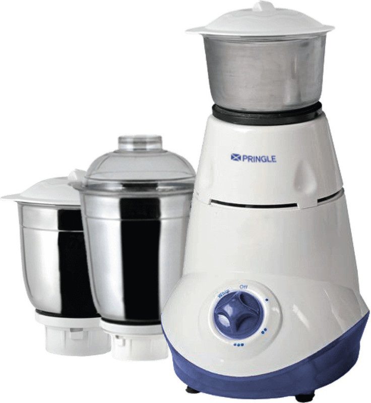 Pringle JX3 THUNDER 500 W Mixer Grinder(White, 3 Jars)