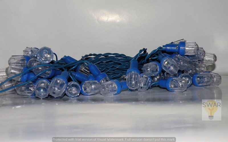 MADE_IN_INDIA CRYSTAL LED 354 inch Blue Rice Lights(Pack of 1)