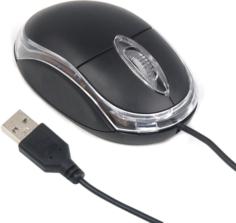 99Gems PLUG AND PLAY Wired Ambidextrous Optical  Gaming Mouse(USB, Black)