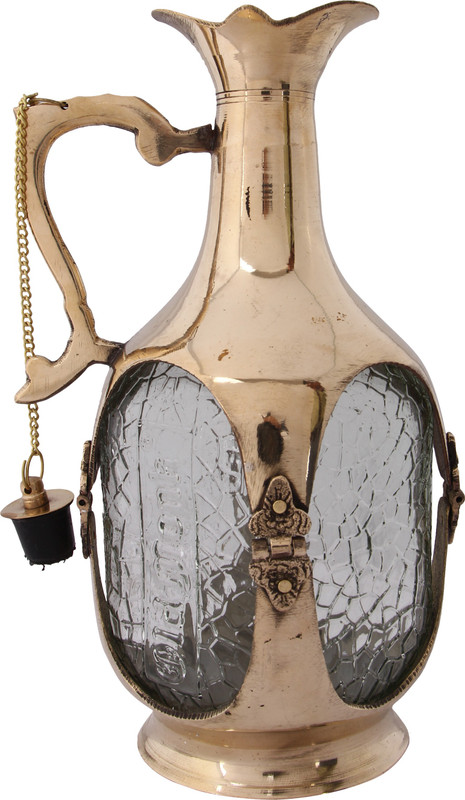 etrendz Decorative Showpiece  -  25 cm(Brass, Gold)