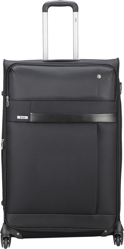 VIP Cyprus Expandable Check-in Luggage - 27 inch(Black)