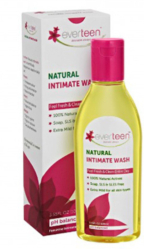 everteen Natural Intimate Wash(105 ml, Pack of 1)