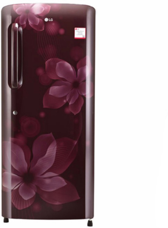 LG 235 L Direct Cool Single Door 4 Star Refrigerator(Scarlet Orchid, GL-B241ASOX) LG 235 L Direct Cool Single Door 4 Star Refrigerator(Scarlet Orchid, GL-B241ASOX)