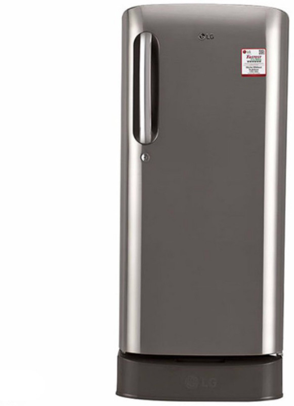LG 190 L Direct Cool Single Door 3 Star Refrigerator with Base Drawer(Shiny Steel, GL-D201APZW) LG 190 L Direct Cool Single Door 3 Star Refrigerator with Base Drawer(Shiny Steel, GL-D201APZW)