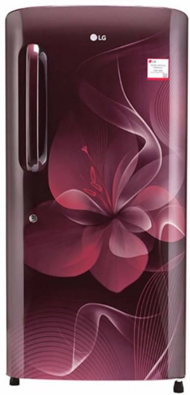 LG 215 L Direct Cool Single Door 4 Star Refrigerator(Scarlet Dazzle, GL-B221ASDX) LG 215 L Direct Cool Single Door 4 Star Refrigerator(Scarlet Dazzle, GL-B221ASDX)