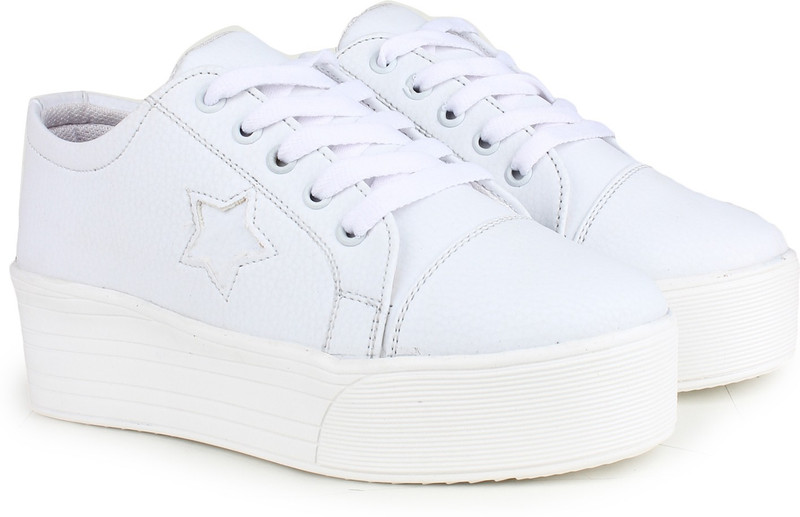 Krafter Sneakers For Women(White)