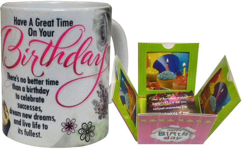 Natali Traders Birthday Gift Combo - Birthday Quote Coffee Mug & Birthday Photo Box Natali Traders Birthday Gift Combo - Birthday Quote Coffee Mug & Birthday Photo Box