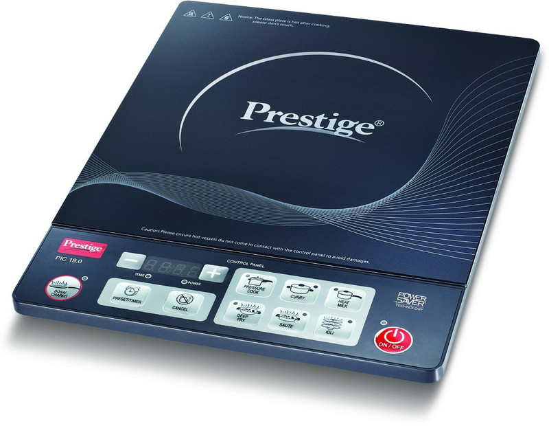 Prestige pic-19.0 Induction Cooktop(Black, Push Button) Prestige pic-19.0 Induction Cooktop(Black, Push Button)
