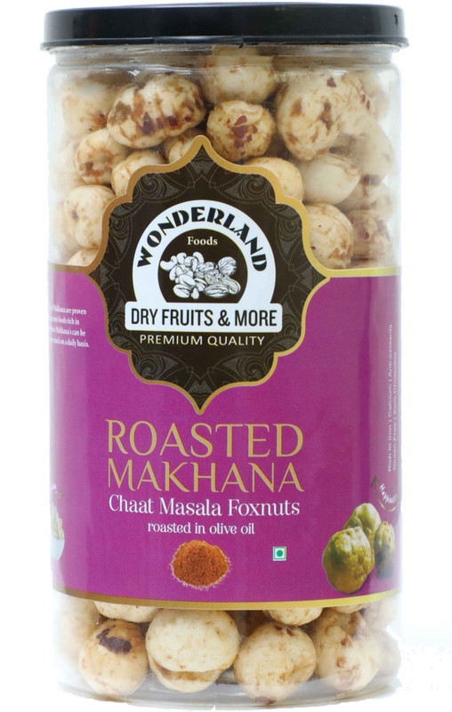 Wonderland Makhana Premium Chaat Masala Foxnuts Assorted Nuts(100 g)