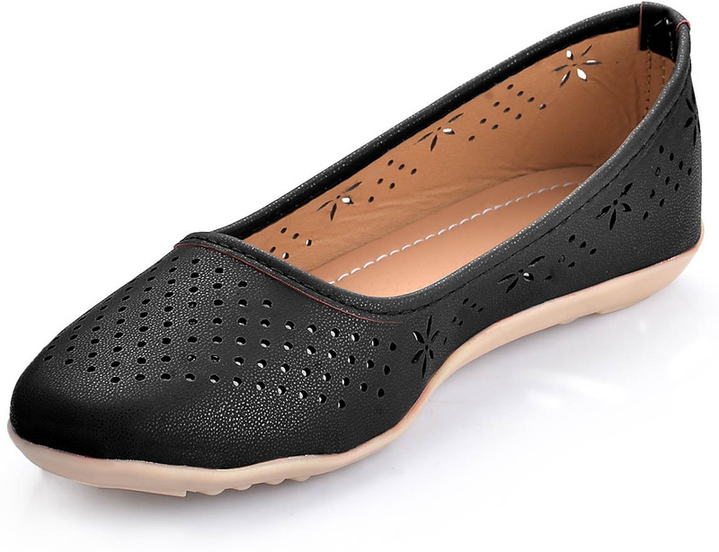 Footsoul Belly Bellies For Women(Black)