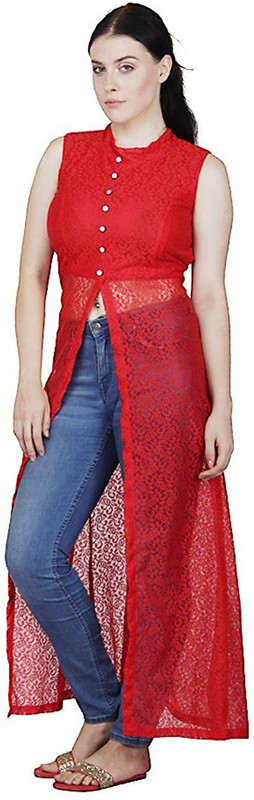 shyammc Women Maxi Red Dress