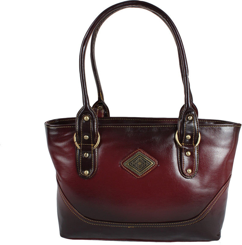 Fitson Women Maroon Hand-held Bag Fitson Women Maroon Hand-held Bag