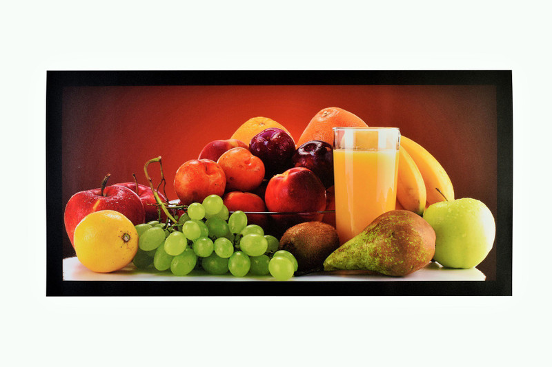 Sparkle Print Fruit Basket Unframed Wall Sticker Poster (20 X 40 Inches) Fine Art Print(20 inch X 40 inch, Rolled)