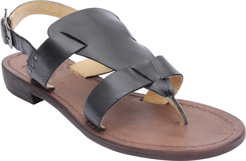 Salt N Pepper Women Black Flats