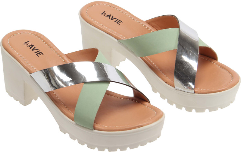 Lavie Women Green Heels
