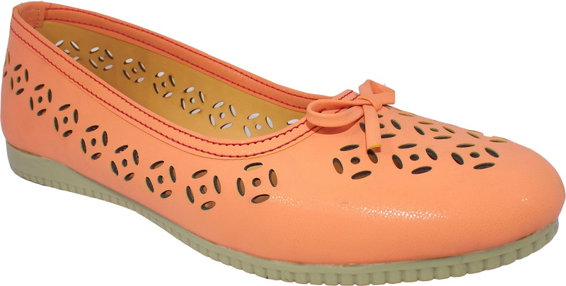 TOIZ WOMEN PINK CASUAL SHOES Bellies For Women(Natural)