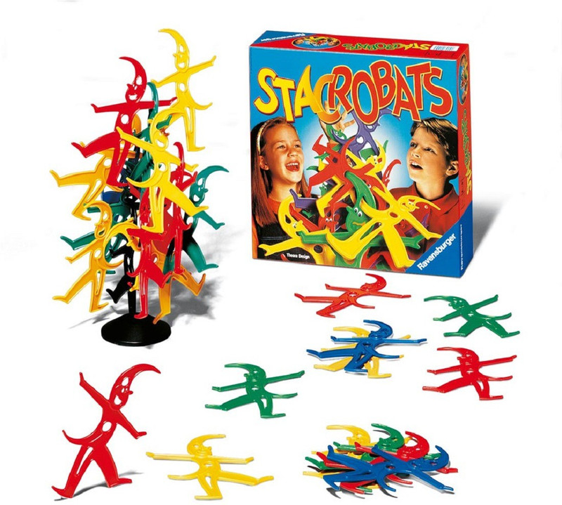Assemble Ravensburger Stacrobats Children's 3D Action Game(Multicolor)