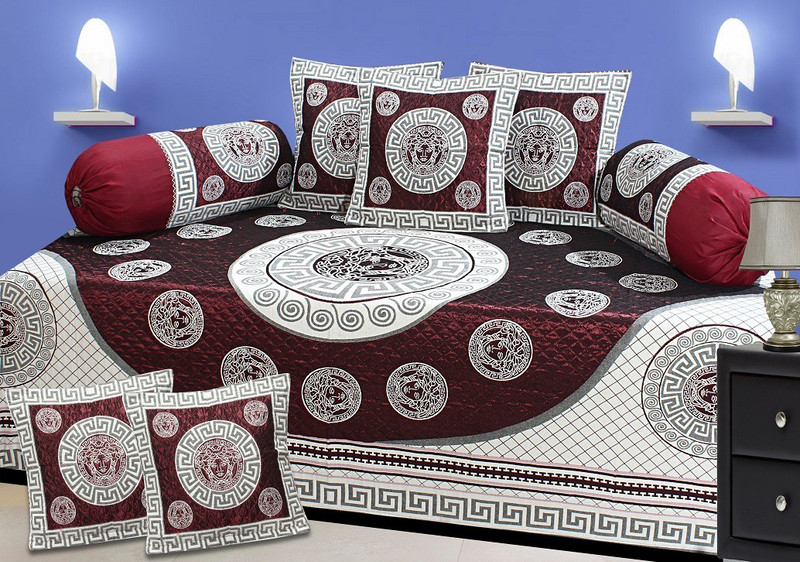 reliable trends Polyester Damask Diwan Set