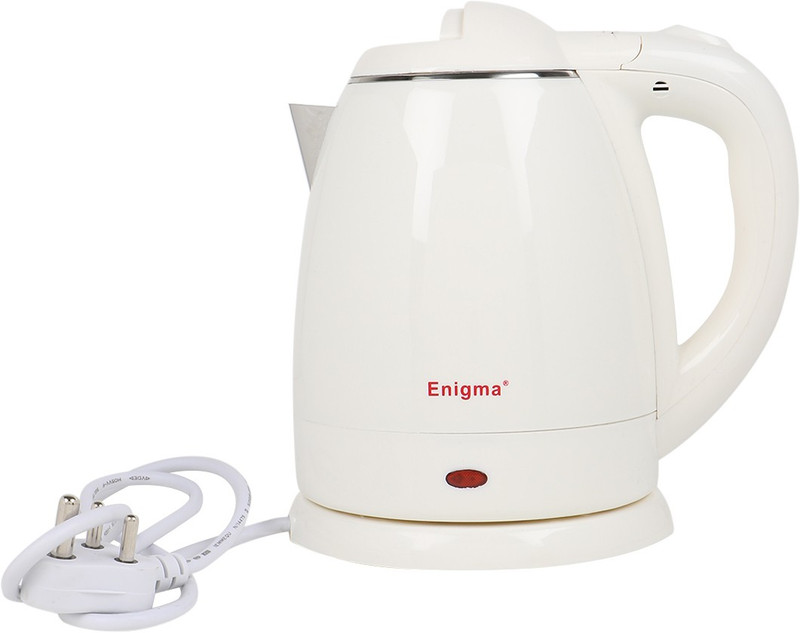 Enigma EG04 Electric Kettle(1 L, White)