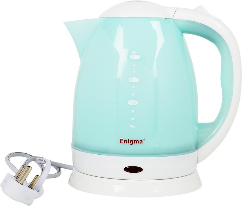 Enigma EGH003 Electric Kettle(1.8 L, White,Blue)