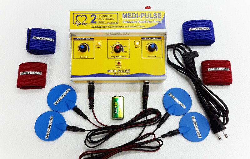 medi-pluse 2CH TENS ELECTROTEARPY TENS MACHINE Compact n effective Electrotherapy Device(2CH TENS)