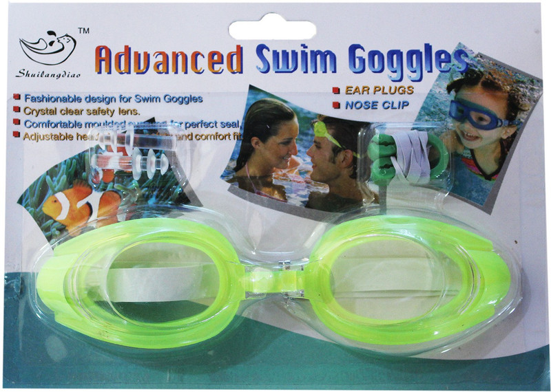 Toys Factory Toys Factory Advanced Sports Star Swimming Goggle (Green) Swimming Goggles(Green)