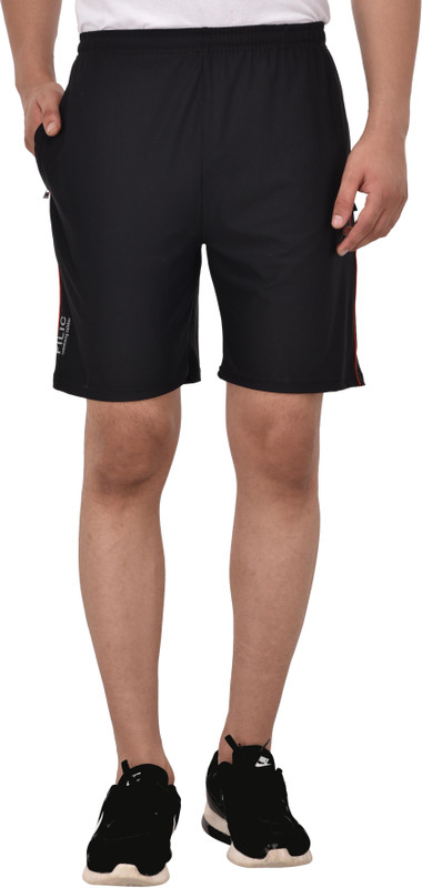 filic Solid Men Black Beach Shorts, Running Shorts, Cycling Shorts, Night Shorts, Gym Shorts, Basic Shorts, Basic Shorts