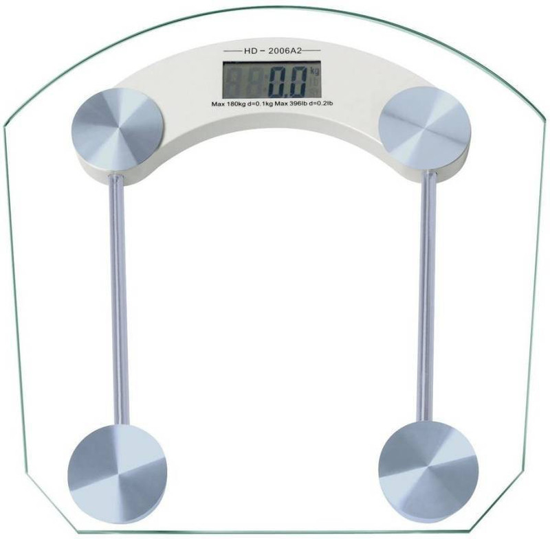 CHARTBUSTERS Electronic Digital Personal Bathroom Health Body Weighing Scale Weighing Scale(White)