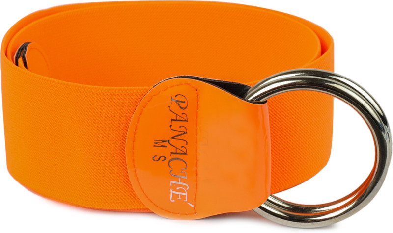 TONY BROWN Women Evening, Party, Casual Orange Fabric Belt TONY BROWN Women Evening, Party, Casual Orange Fabric Belt