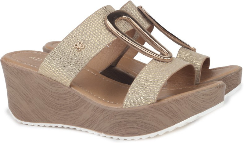 Addons Women Brown Wedges