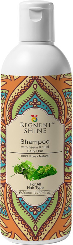 Regnent Shine Shampoo with Neem & Tulsi Daily Use(200 ml)