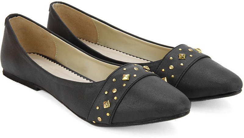 FootIn FOOTIN BLACK BALLERINA Bellies For Women(Black) FootIn FOOTIN BLACK BALLERINA Bellies For Women(Black)