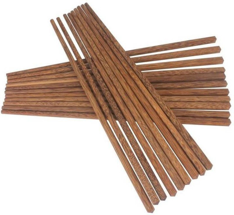 agromech Eating Wood Chinese Chopstick(Brown Pack of 20)