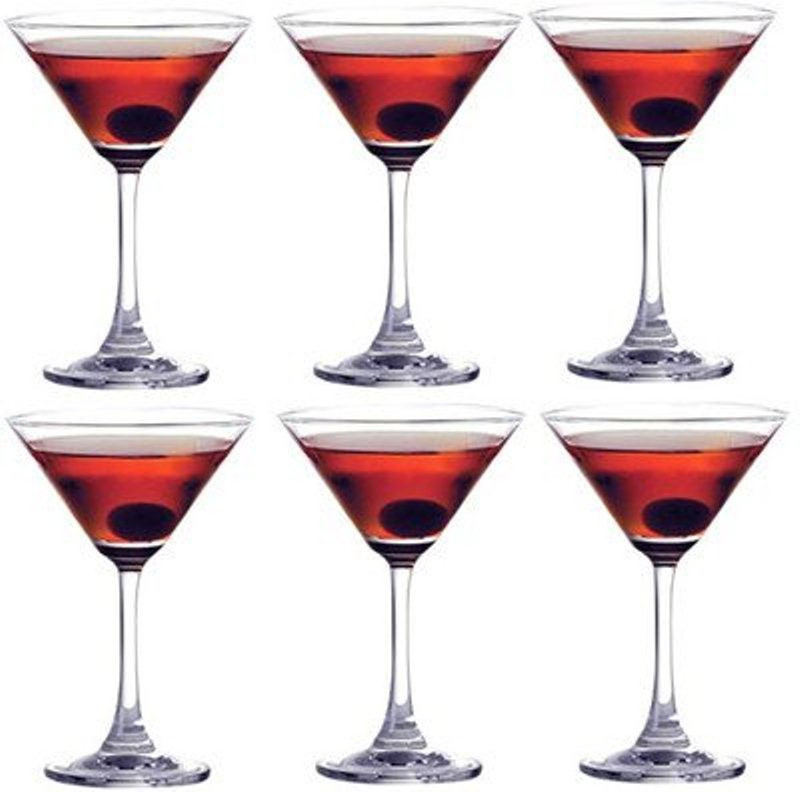 skykey G05 Glass Set(Glass, 210 ml, Clear, Pack of 6)