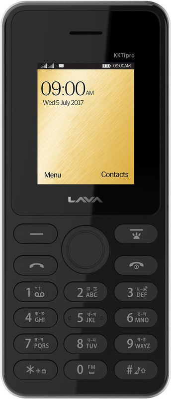 Lava KKT ipro(Silver, Black)