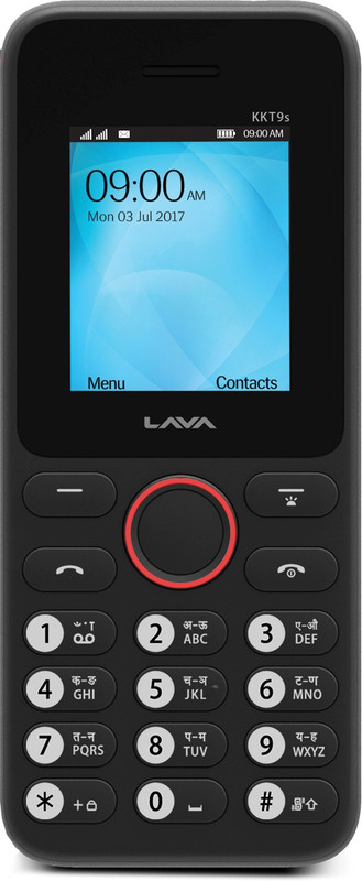 Lava KKT 9S(Red, Black)
