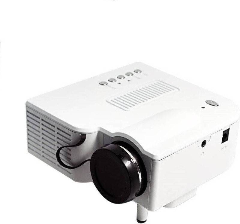 ShopyBucket Mini Led Entertainment 40 lm LED Corded Portable Projector (White) 2100 lm LED Corded & Cordless Portable Projector(White)