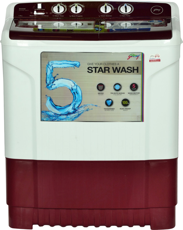 Godrej 7 kg Semi Automatic Top Load Maroon(WS 700 CT 7.0 WN RD)