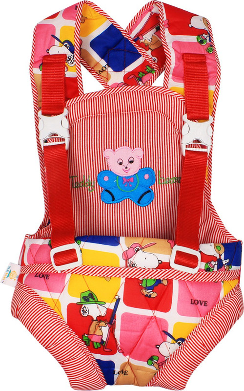 Ole Baby Durable Embroidery Two Way baby carrier Baby Carrier(Red, Front Carry facing in)