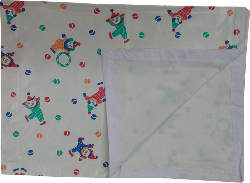 Love Baby Microfiber Single Printed Bedsheet(Pack of 1, Yellow)