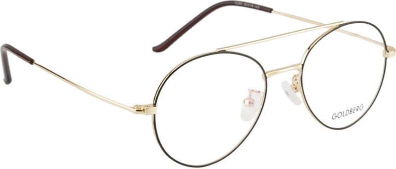 Gold Berg Full Rim Aviator Frame(50 mm)