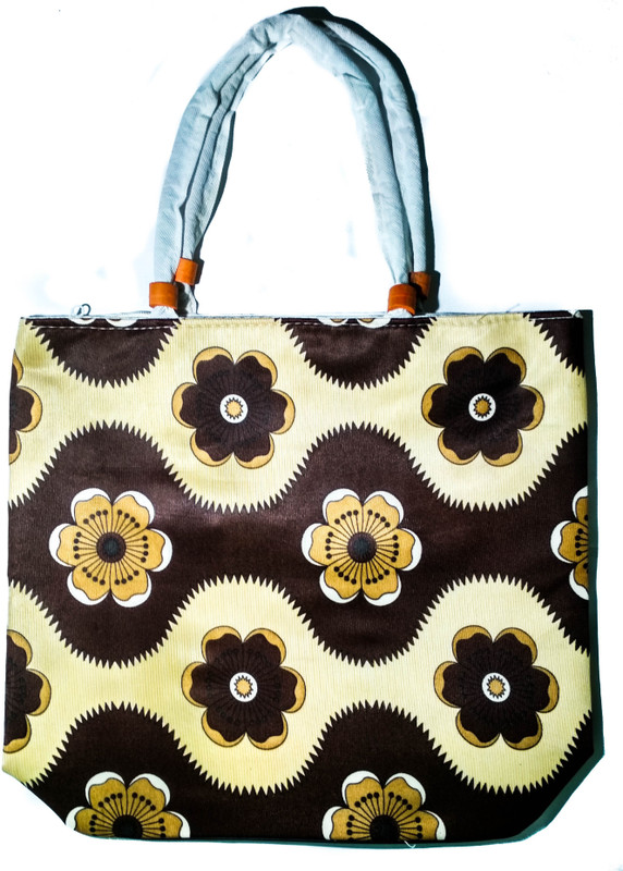 sha Men & Women Brown Tote