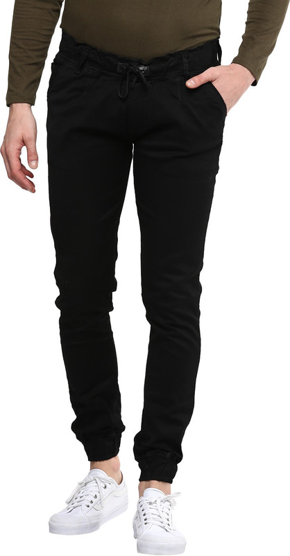 Urbano Fashion Slim Men Black Jeans