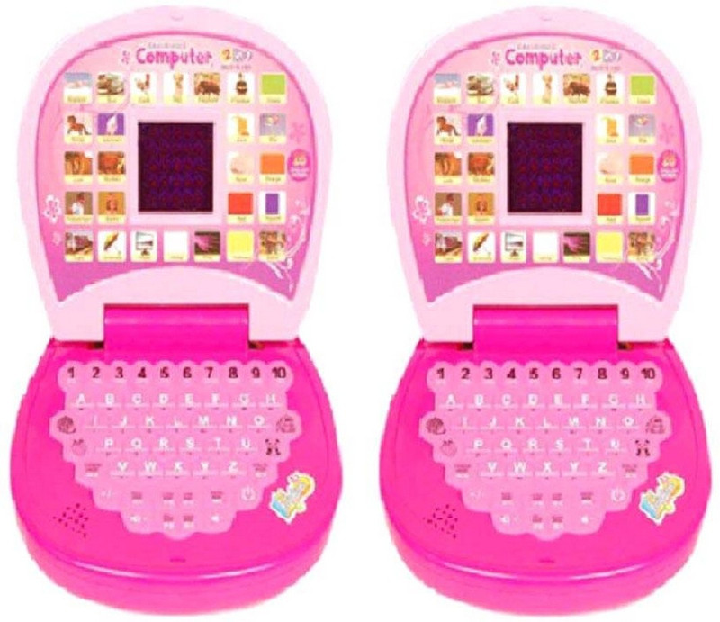 vbenterprise Mini Screen Kids Laptop - Set of 2 (Multicolor)(Pink)
