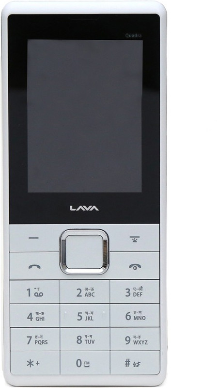 Lava KKT Quadra(White & Black)