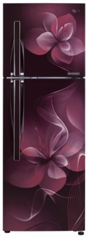 LG 255 L Frost Free Double Door 4 Star Refrigerator(Scarlet Dazzle, GL-F282RSDX) LG 255 L Frost Free Double Door 4 Star Refrigerator(Scarlet Dazzle, GL-F282RSDX)