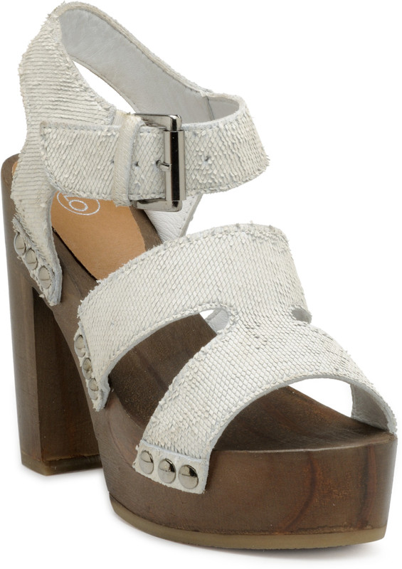 iLO Women White Heels